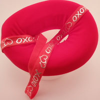 Red XOXO CNH Donut Pillow